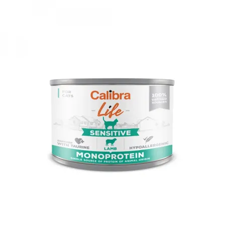 Calibra Cat Life Sensitive Jagnięcina 200g